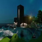 3D rendering involves creating a 3D model of the objects, characters, or environments that need to be rendered.